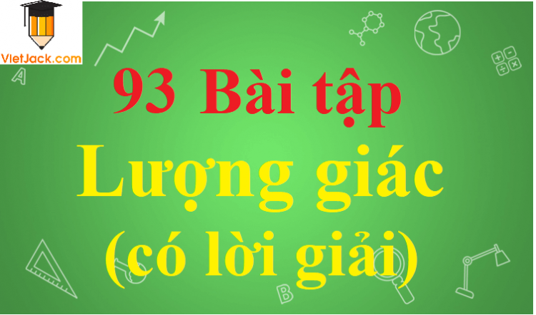 Tập xác định của hàm số y= tan2x là (Miễn phí)