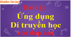 Công nghệ gen được ứng dụng nhằm tạo ra (Miễn phí)