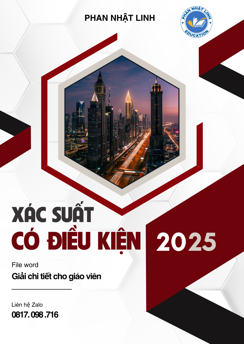 Chuyên đề xác suất có điều kiện Toán 12 chương trình mới lớp 12 (có lời giải)