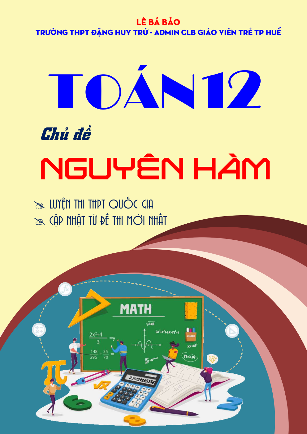 Bài tập trắc nghiệm nguyên hàm định hướng cấu trúc mới lớp 12 (có lời giải)