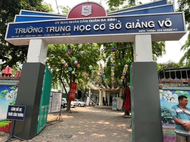 Cập Nhật Điểm Chuẩn Tuyển Sinh Lớp 6 THCS Giảng Võ 2 (Hà Nội)
