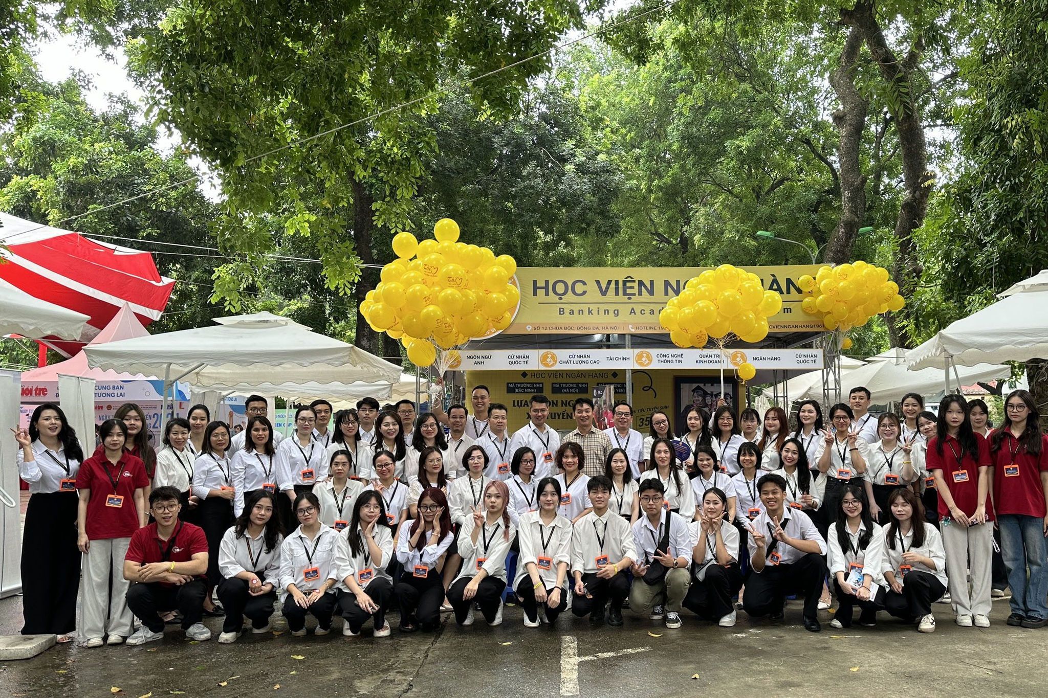 Lượng thí sinh đăng ký xét tuyển vào Học viện Ngân hàng lập mức cao kỷ lục