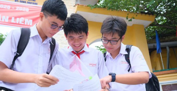 Cần Thơ công bố điểm chuẩn trúng tuyển kỳ thi tuyển sinh vào lớp 10 năm học 2026-2027