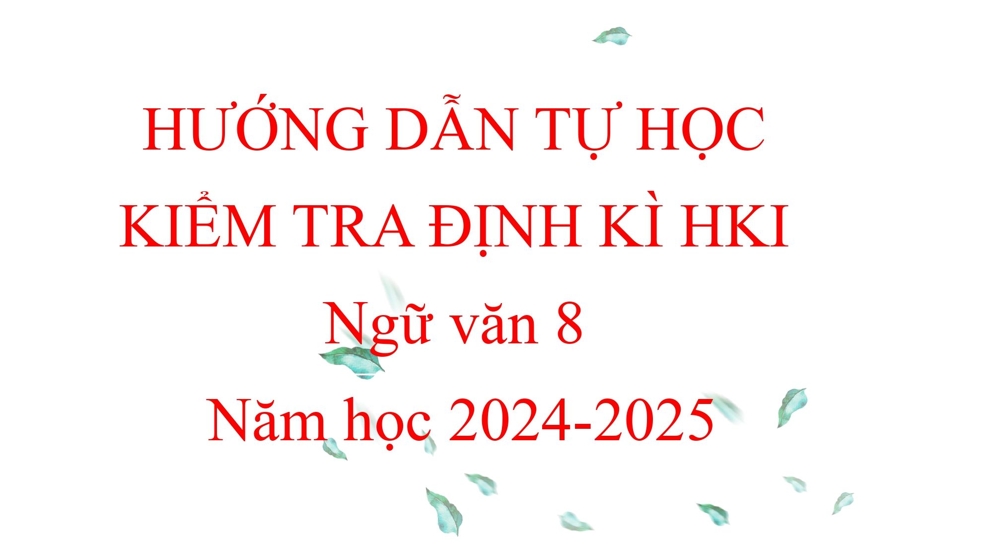 Đề cương ôn tập Học kì 1 Ngữ văn 8 năm 2024–2025 trường THCS Lê Anh Xuân (TP Hồ Chí Minh)