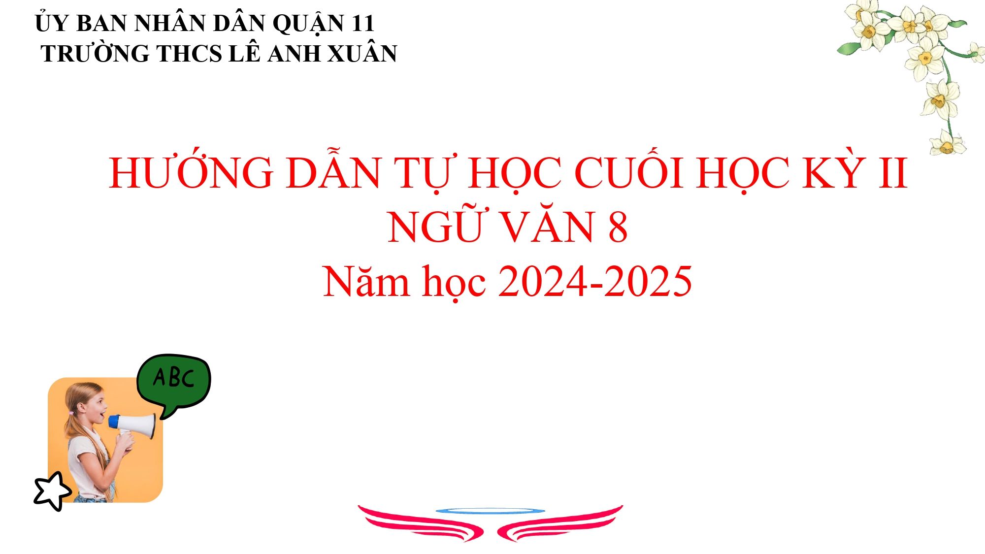 Đề cương ôn tập Học kì 2 Ngữ văn 8 năm 2024–2025 trường THCS Lê Anh Xuân (TP Hồ Chí Minh)