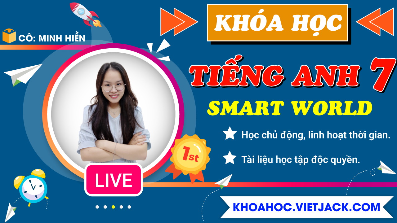 Ôn luyện Tiếng Anh 7 - i-Learn Smart World - Cô Minh Hiền
